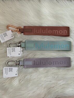LULULEMON Never Lost Keychains SET of 3